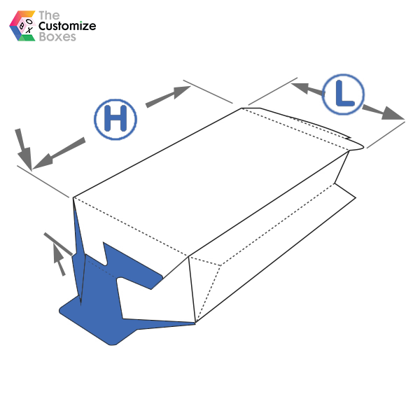 custom gable bag auto bottom templates