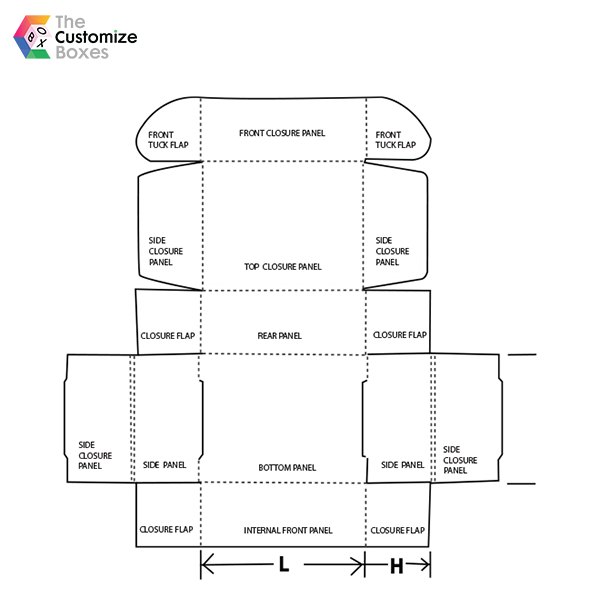 double wall tuck front dimensions