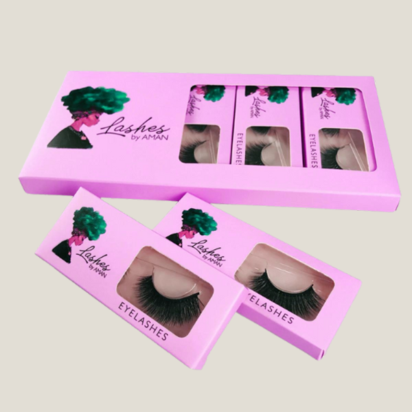 eyelash packaging boxes