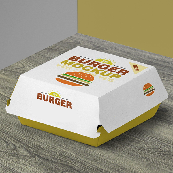 printed burger boxes