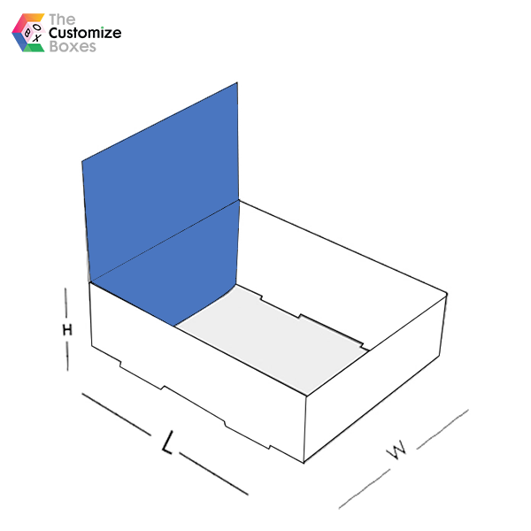 side lock tuck top display box templates