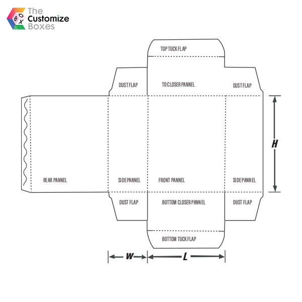 straight tuck end dimensions